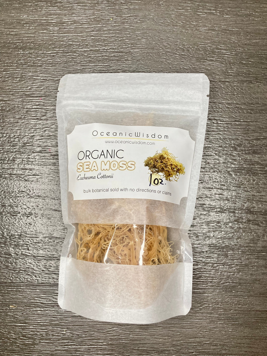 Raw Dried St Lucian Sea Moss